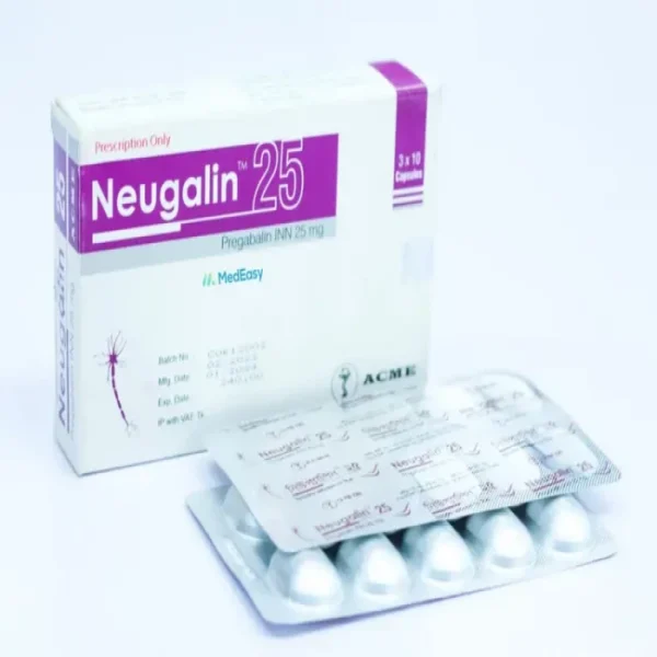 Neugalin 25mg Capsule