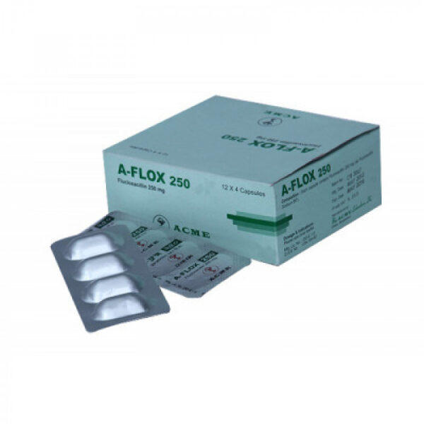 A-Flox 250mg 4pcs Capsule