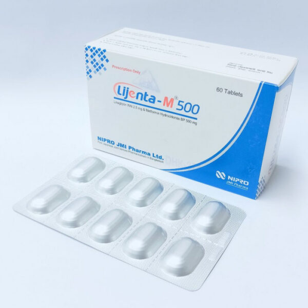 Lijenta-M 500mg Tablet 10pcs
