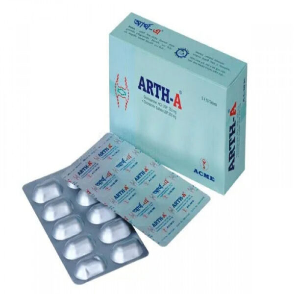 Arth A 250/200mg Tablet 10pcs