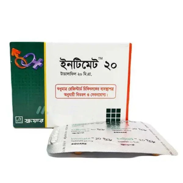 Intimate 20mg Tablet 1 Strip