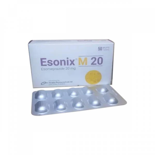 Esonix Mups 20mg Tablet