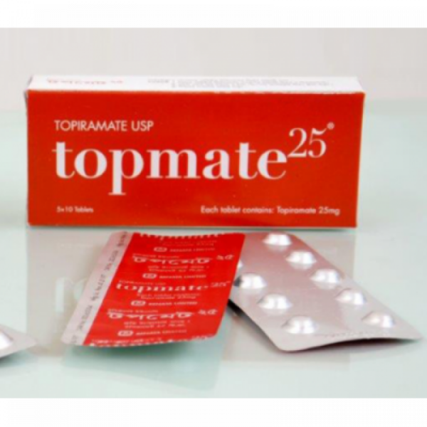 Topmate 25mg Tablet 1 Strip