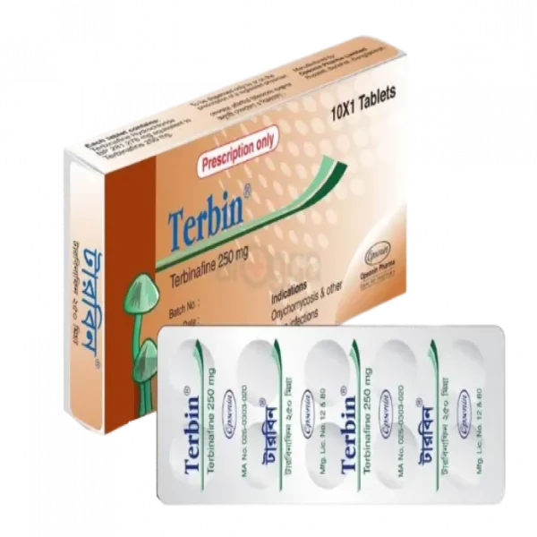 Terbin 250mg Tablet 10pcs