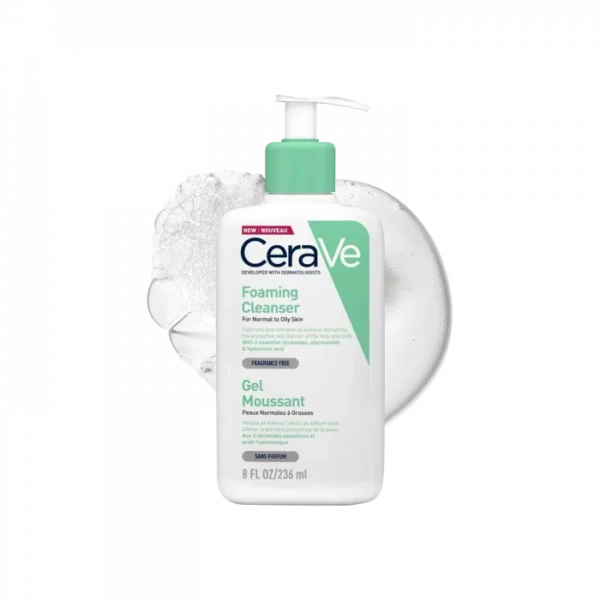 CeraVe Foaming Cleanser For Normal To Oily Skin 236ml