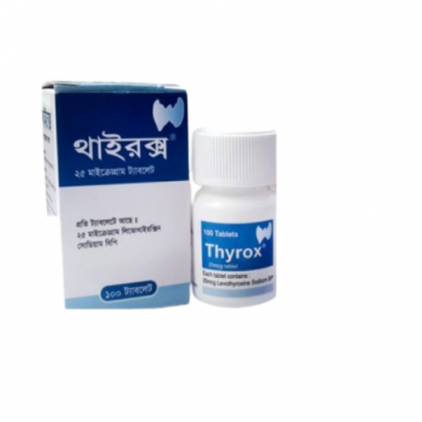 Thyrox 25mcg Tablet