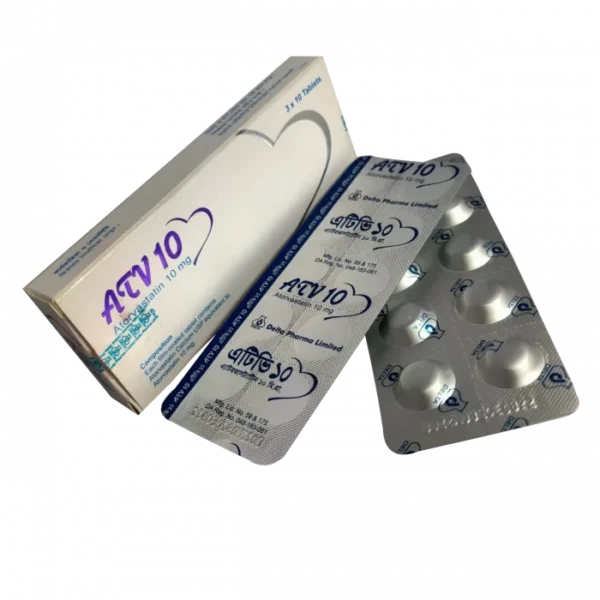 ATV 10mg Tablet 1 Strip