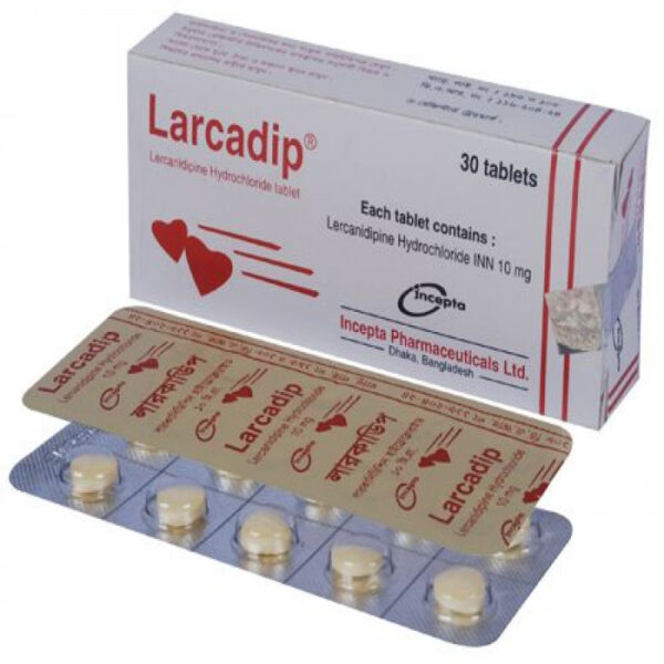 Larcadip 10mg 30Pcs (Box)