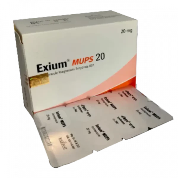 Exium Mups 20mg Tablet
