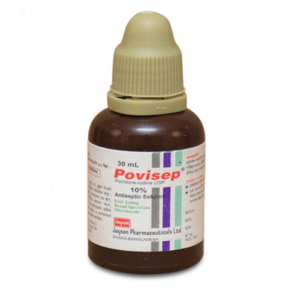Povisep 10% Antiseptic Solution 30ml