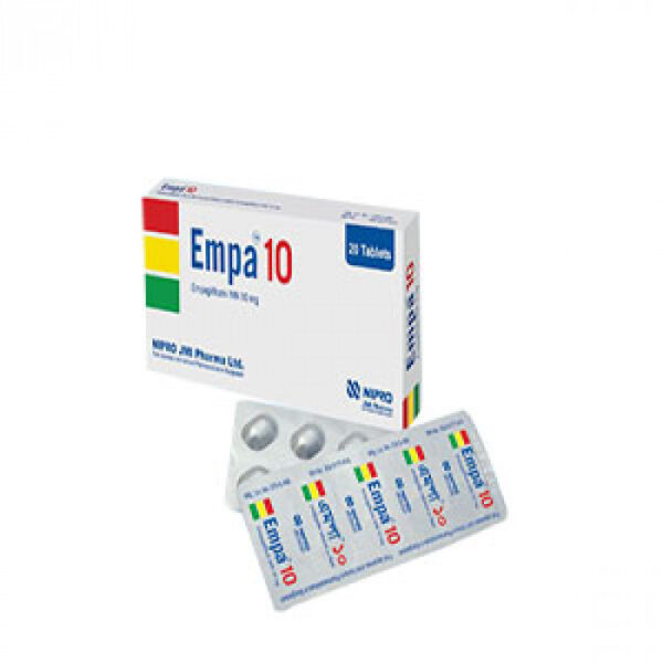 Empa 10mg Tablet 15Pcs