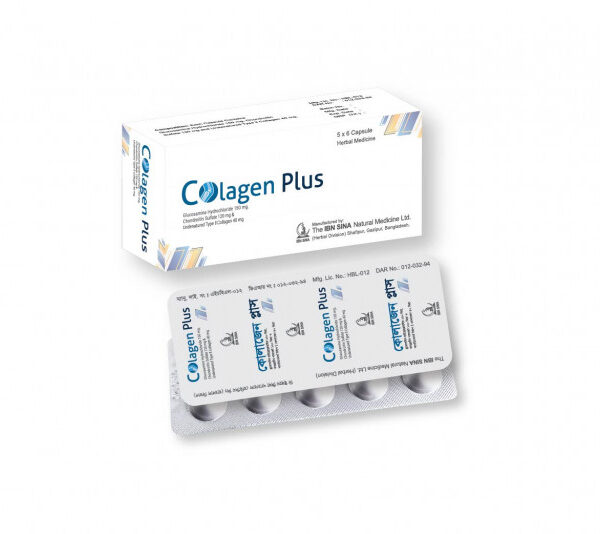 Colagen Plus 40mg+150mg+120mg Capsule