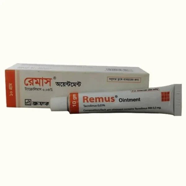 Remus 0.03% Ointment 10gm