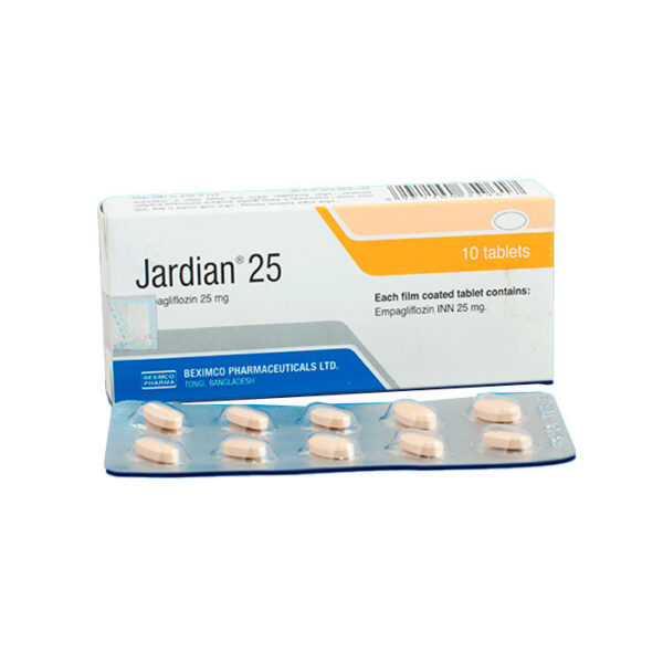 Jardian 25mg 10pcs