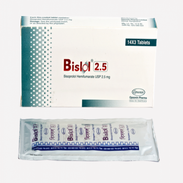 Bislol 2.5mg 14pcs