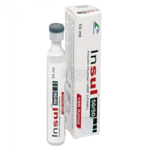 Insul 50/50 100IU Injection