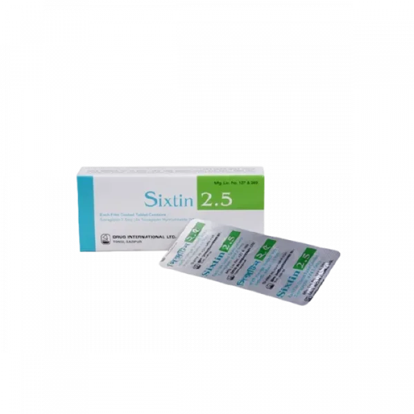 Sixtin 2.5mg Tablet