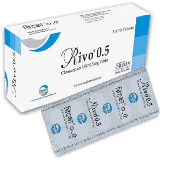 Rivo 0.5mg Tablet 10pcs