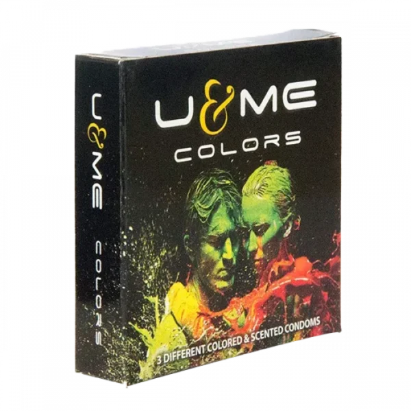 U&ME Color Condom 1 Packet