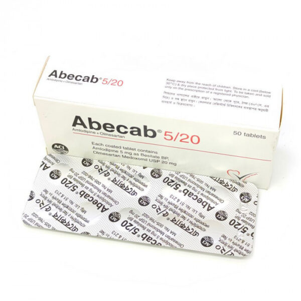 Abecab 5/20mg Tablet 1 Strip
