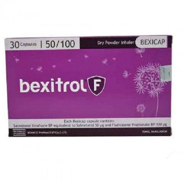 Bexitrol F 50/100 Bexicap 10pcs