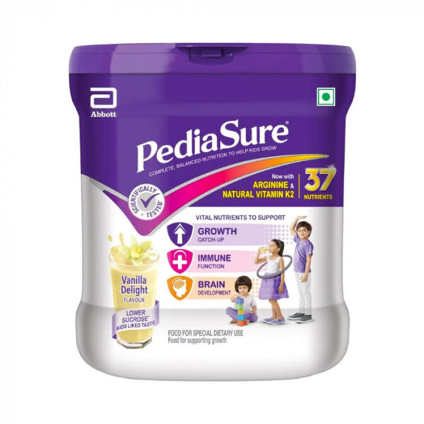 PediaSure Kids Nutrition Drink with Arginine & Natural Vitamin K2 Vanilla Delight | 950gm