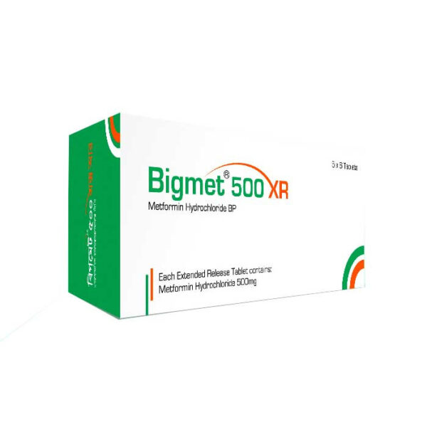 Bigmet XR 500mg 10pcs