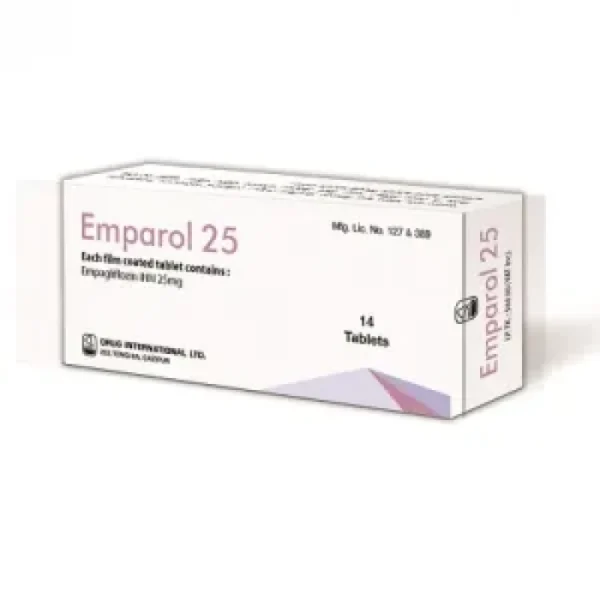 Emparol 25mg 14pcs