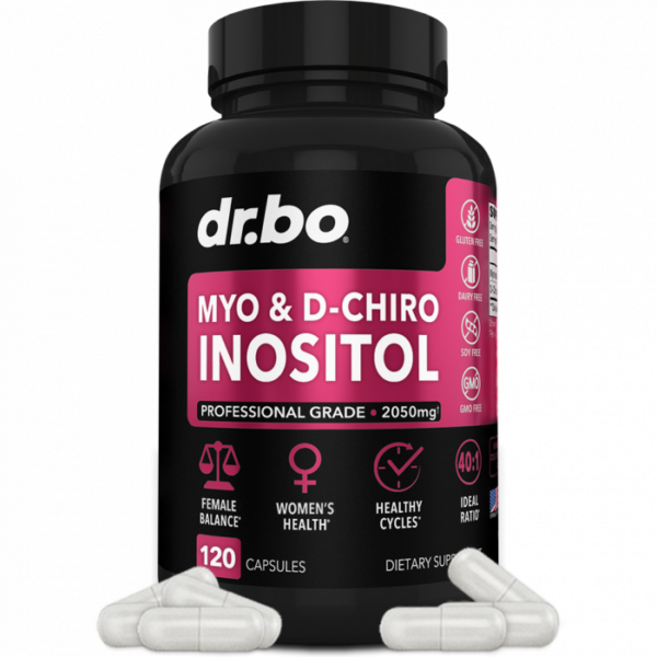 dr.bo Myo & D-Chiro Inositol, 120 Capsules | USA