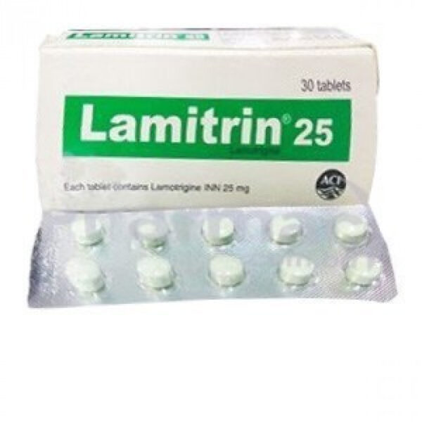 Lamitrin 25mg Tablet 1 Strip