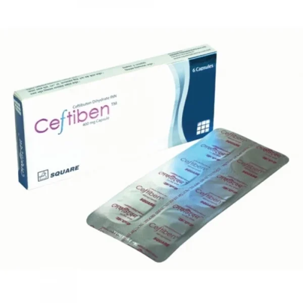 Ceftiben 400mg Capsule 6pcs
