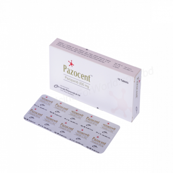 Pazocent 200mg Tablet 1 Strip