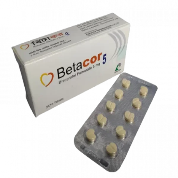 Betacor 5mg 10 pcs