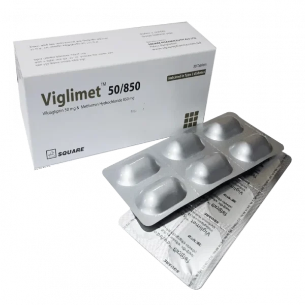 Viglimet 50/850mg Tablet