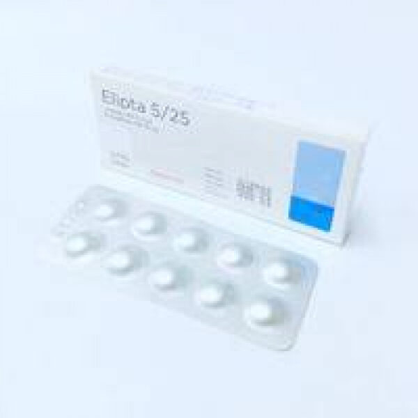 Elipta 5/25mg Tablet