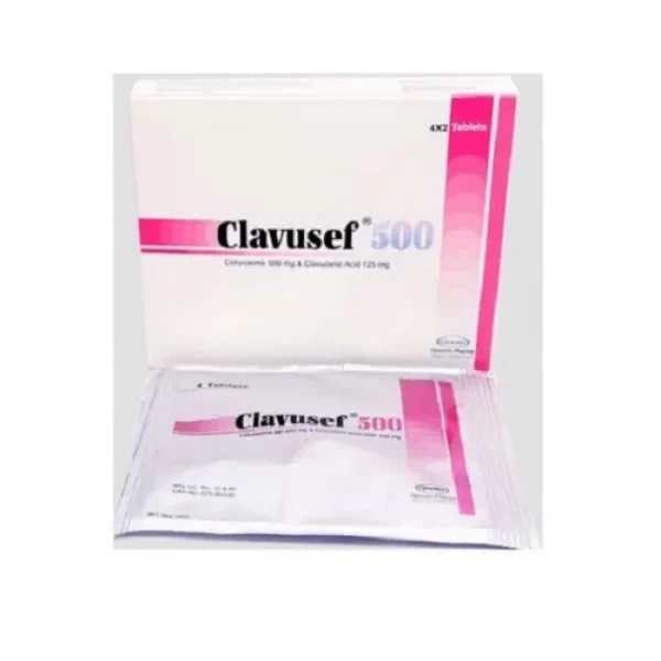 Clavusef 500mg Tablet 4pcs