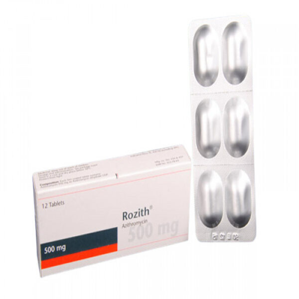 Rozith 500mg Tablet 6Pcs