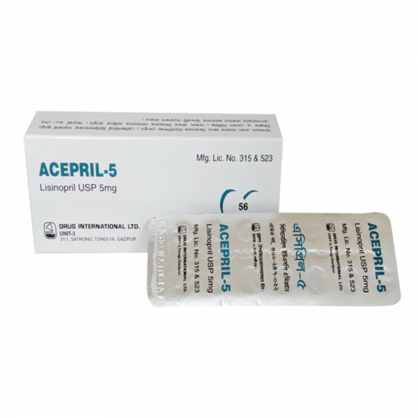 Acepril 5mg Tablet 1 Strip