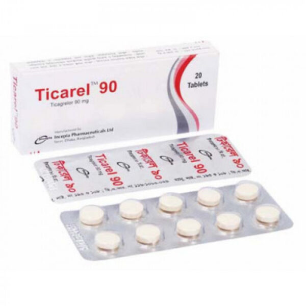 Ticarel 90mg Tablet 10pcs