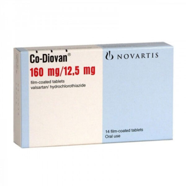Co-Diovan 160/12.5mg 14Pcs