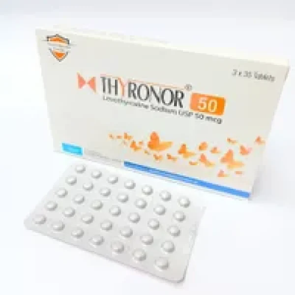 Thyronor 50mcg Tablet 1 Strip