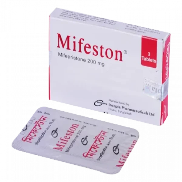 Mifeston 200mg Tablet (3pcs Box)