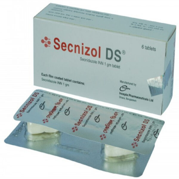 Secnizol DS 6Pcs
