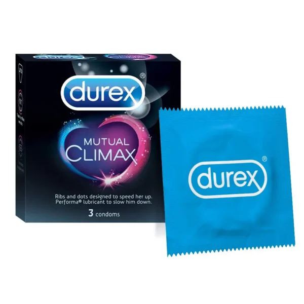 Durex Mutual Climax Condoms 3's Pack