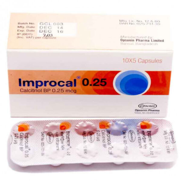 Improcal 0.25 mcg (10pcs)