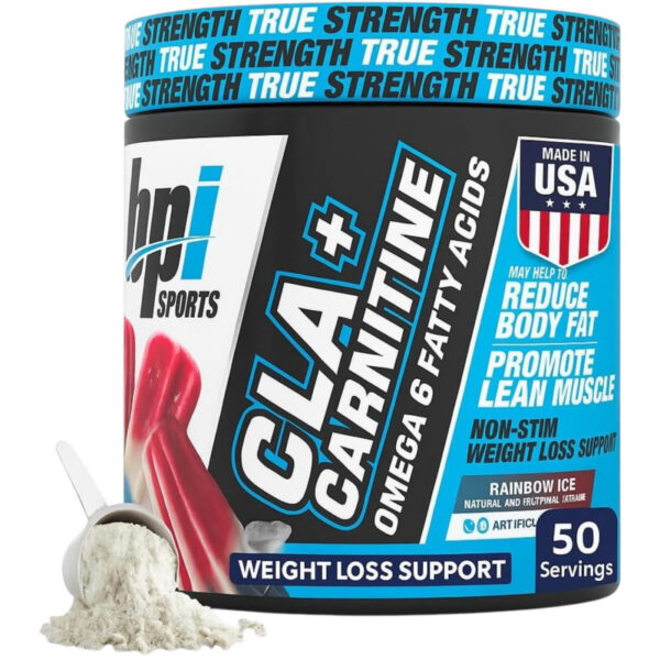 BPI CLA+Carnitine, Fruit Punch, 50 Serving