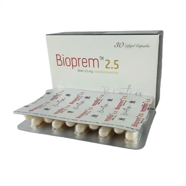Bioprem 2.5mg Softgel Capsule 10pcs