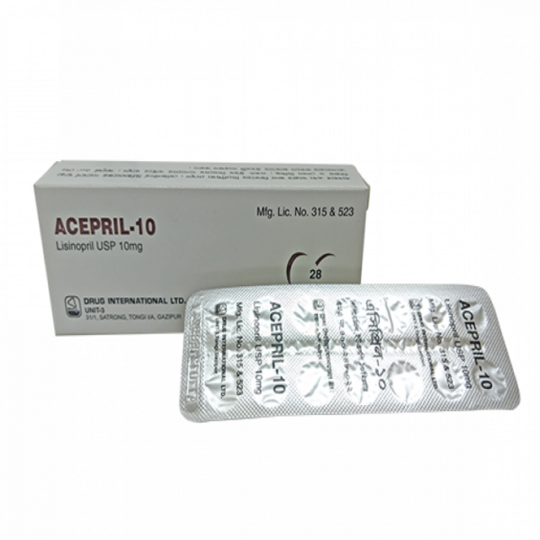 Acepril 10mg Tablet 1 Strip