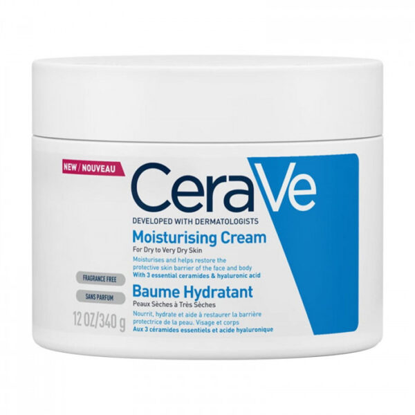 CeraVe Moisturizing Cream for Dry to Very Dry Skin 340g