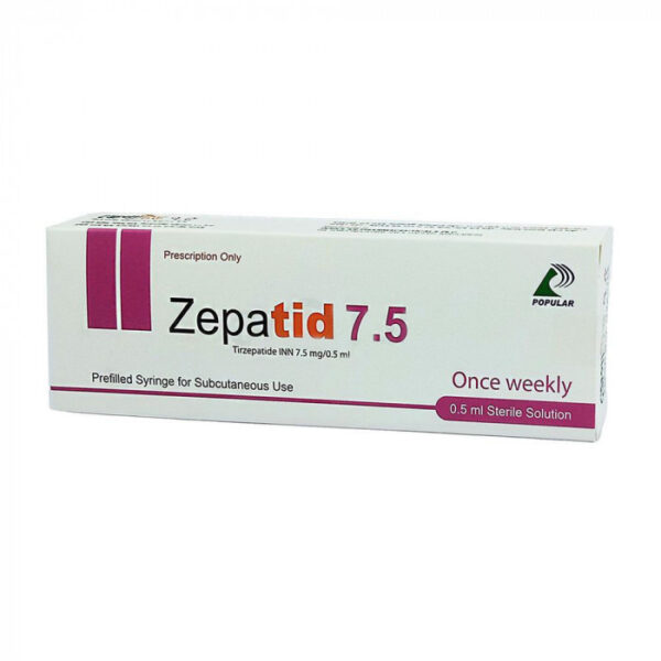 Zepatid 7.5 Prefilled Syringe For Subcutaneous Use